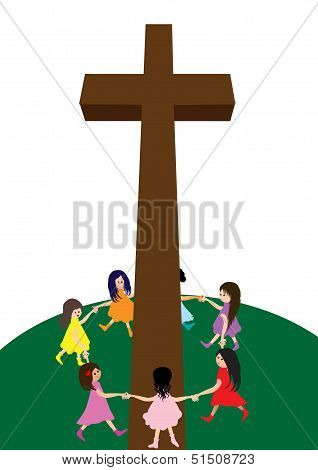 Children with Cross
