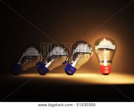 Light Bulb Is Ideas