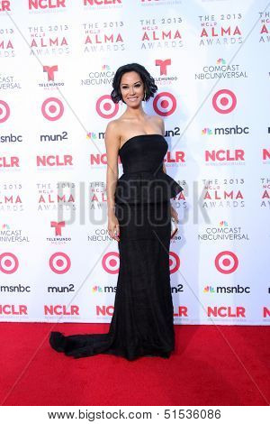 LOS ANGELES - SEP 27:  Jael De Pardo at the 2013 ALMA Awards - Arrivals at Pasadena Civic Auditorium on September 27, 2013 in Pasadena, CA