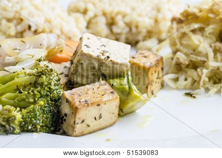 Healthy Macrobiotic Meal