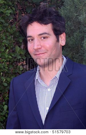 LOS ANGELES - SEP 29:  Josh Radnor at the Rape Foundation Annual Brunch at Green Acres Estate on September 29, 2013 in Beverly Hills, CA