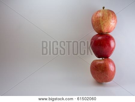 Stacked Apples