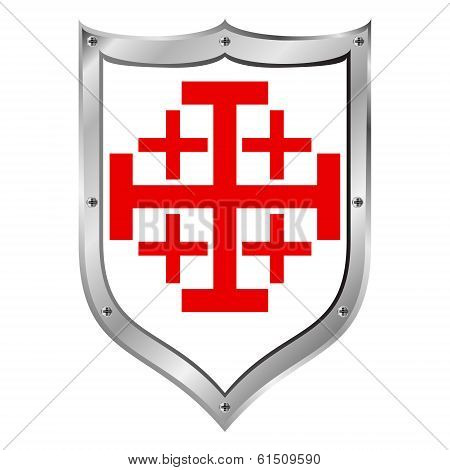 Shield Of Order Of The Holy Sepulchre Of Jerusalem