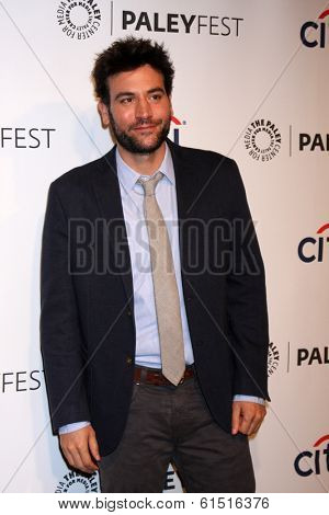 LOS ANGELES - MAR 15:  Josh Radnor at the PaleyFEST - 