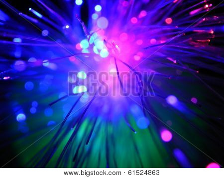 Colourfull close-up wire