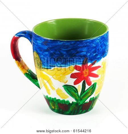 Hand Painted Ceramic Mug