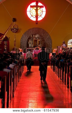 Red Church Interior