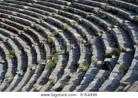 Linhas de teatro em Éfeso