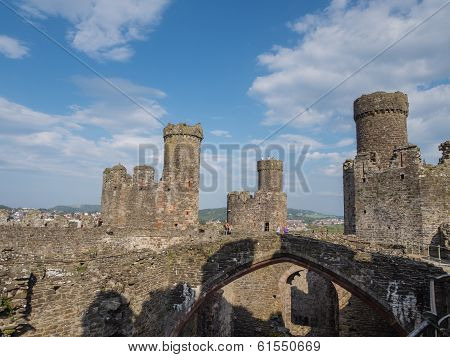View On Conwy Castle, Wales