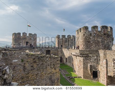 View On Conwy Castle, Wales