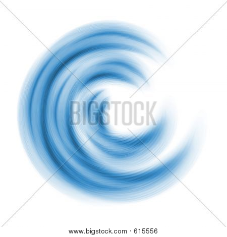 C azul