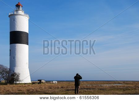 Birdwatching At Ottenby Lighthouse