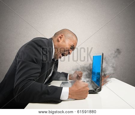 Blue Screen Computer Error