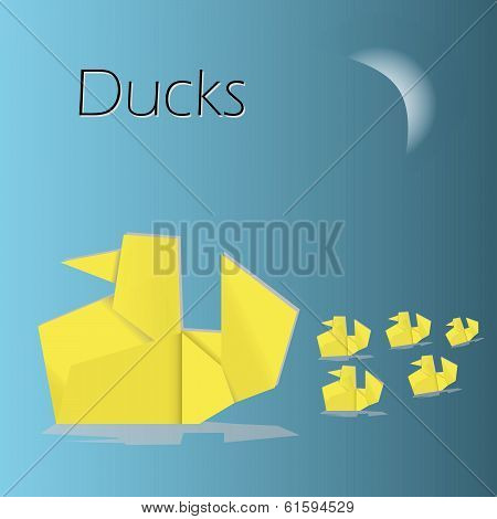 origami ducks
