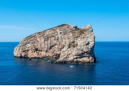 Landscape Of Coast Of Sardinia