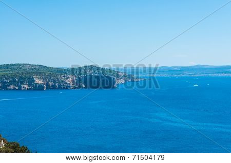 Landscape Of Coast Of Sardinia