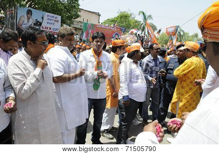 Modi mania in Varanasi.