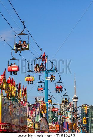 Toronto, Canada - August 17, 2014, Community Event At The Ex, Canadian National Exhibition (cne)