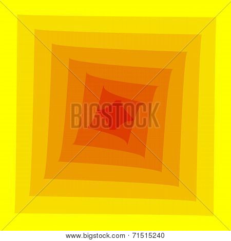 Yellow red abstract background