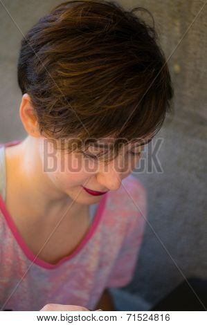 Beautiful Brunnet Woman