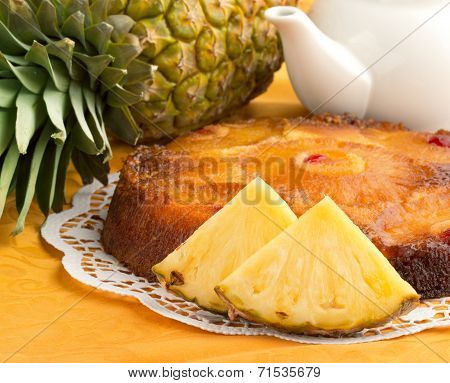 upside down pineapple cake