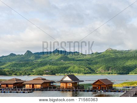 Floating Hotel Houses, Thailand