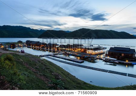 Floating Hotel Houses, Thailand
