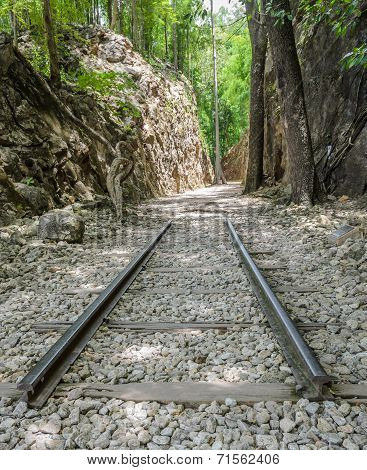 Hellfire Pass In Kanchanaburi, Thailand