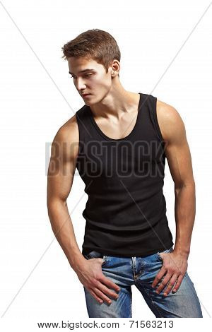 Portrait Of Young Stylish Man