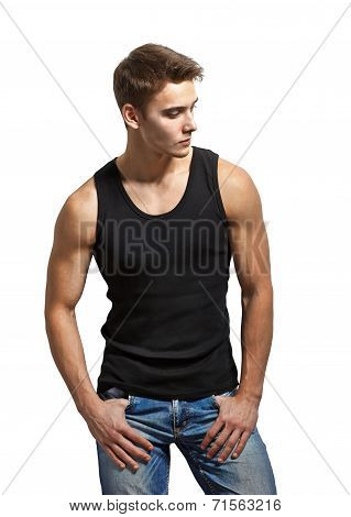 Portrait Of Young Stylish Man