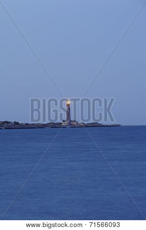 Skagen (denmark) - Lighthouse (grey Tower) Flashes
