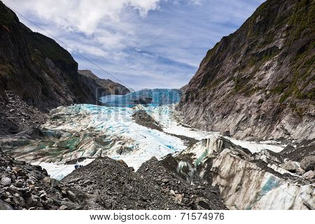 Scenic Landscape At Franz Josef Glacier