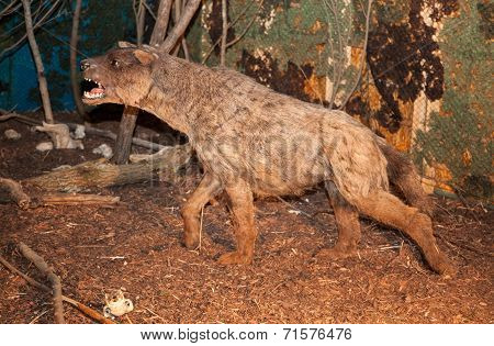 Realistic Model Of Prehistoric Animal