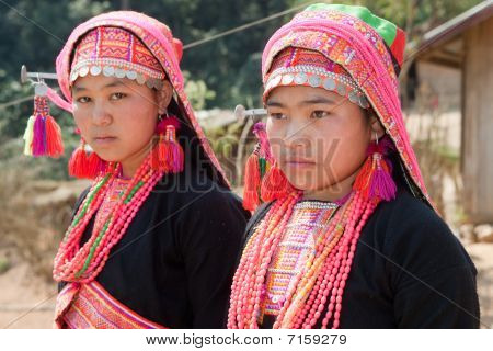Akha Frau in laos