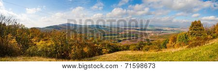 Rural Countryside Panorama