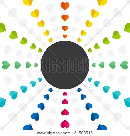 creative valentine day greeting design vector