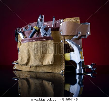 Tool Belt And Hammer