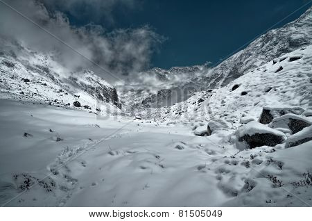 Himalayas Near Kanchenjunga