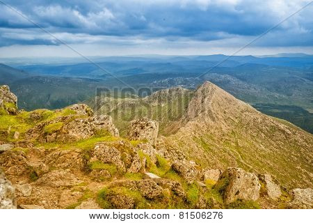 View From The Top Of Snowdon