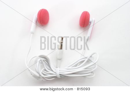 Rosa Earbuds Closeup, macro