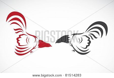 Vector image of an chicken