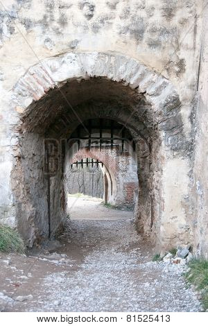 Rasnov Castle In Romania