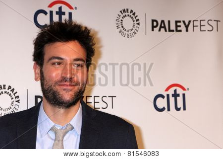 LOS ANGELES - MAR 15:  Josh Radnor at the PaleyFEST - 
