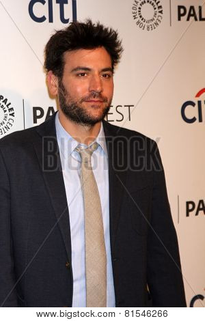 LOS ANGELES - MAR 15:  Josh Radnor at the PaleyFEST - 