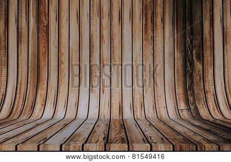 Wood Cyclorama Backdrop