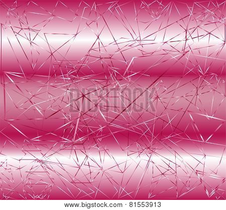 Abstract pink polygonal background