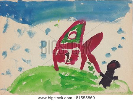 Child Picture Of Witch (bugaboo) By The House On The Hill