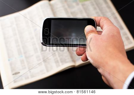 Smartphone And Telephone Directory