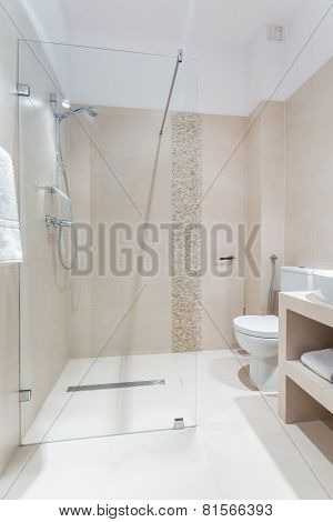 Luxury Washroom In Pastel Colors