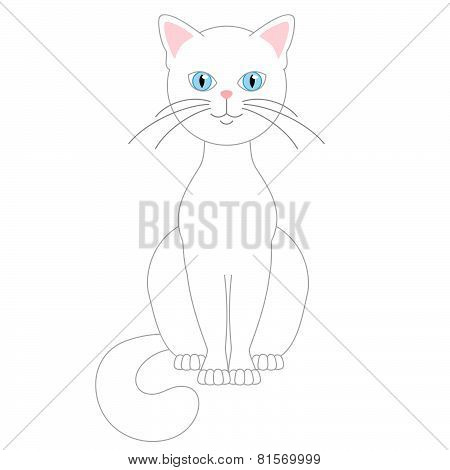 White cat